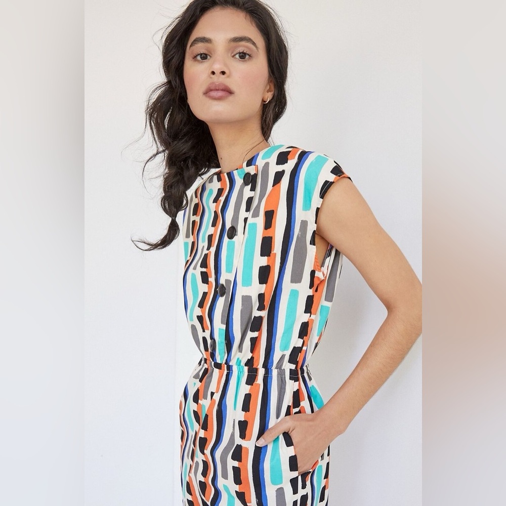 ANTHROPOLOGIE COREY LYNN CALTER REEVA ROMPER